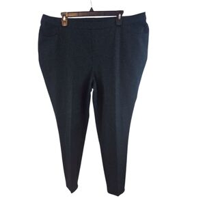 3/$25 Isaac Mizrahi Size 20W Green Pull On Pants